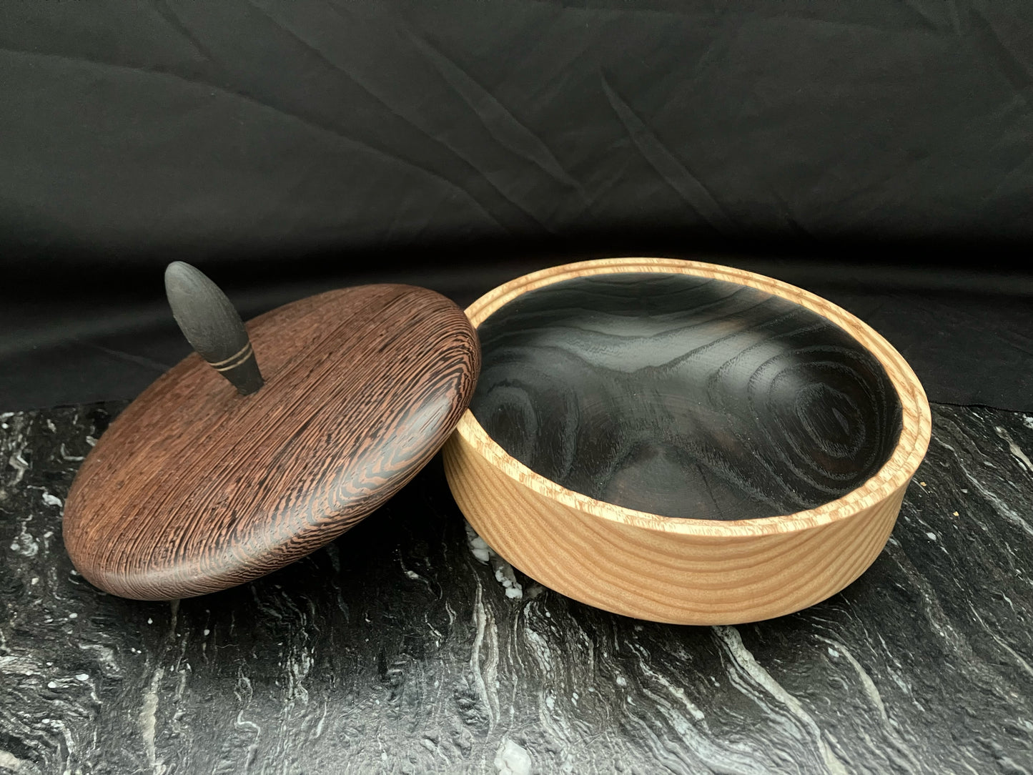 Wenge and Ash Box