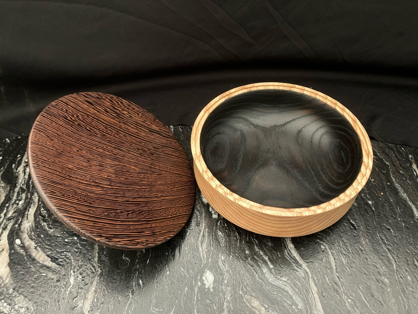 Wenge and Ash Box