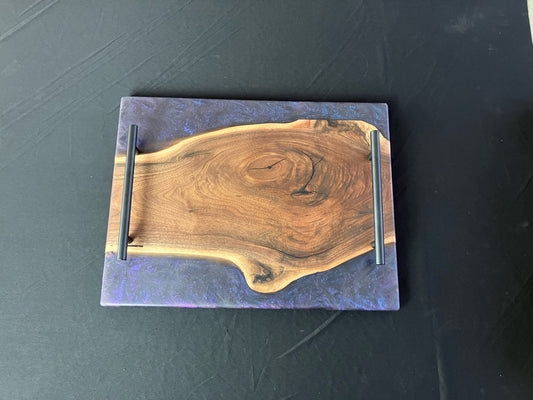 Walnut and Amabie Color Shift Tray